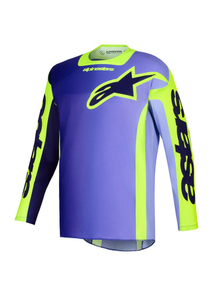 ALPINESTARS(MX) JERSEY RACER PORTL PURPLE/YEL 2X 3760426-3175-2X