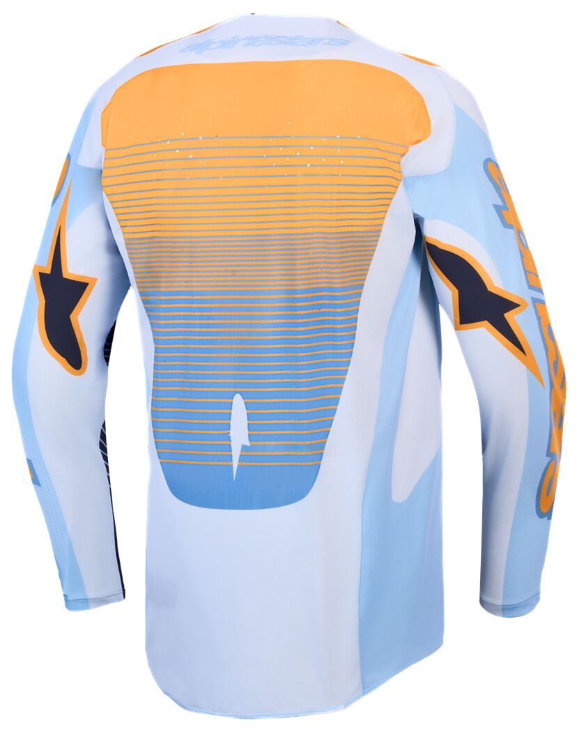 ALPINESTARS(MX) JERSEY TECHSTAR MAVEN BLU/TNG/ 3760427-7362-M