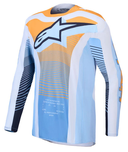 ALPINESTARS(MX) JERSEY TECHSTAR MAVEN BLU/TNG/ 3760427-7362-2X