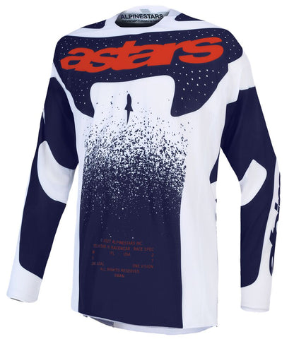 ALPINESTARS(MX) JERSEY TECHSTAR SWAN LIL/GY/RD 3760527-3194-2X