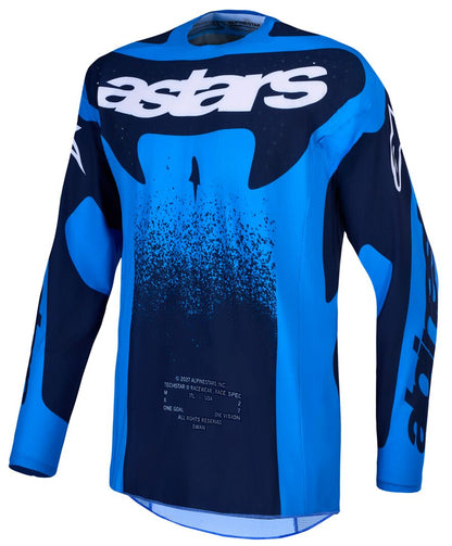 ALPINESTARS(MX) JERSEY TECHSTAR SWAN UCLA BLUE 3760527-7369-XL