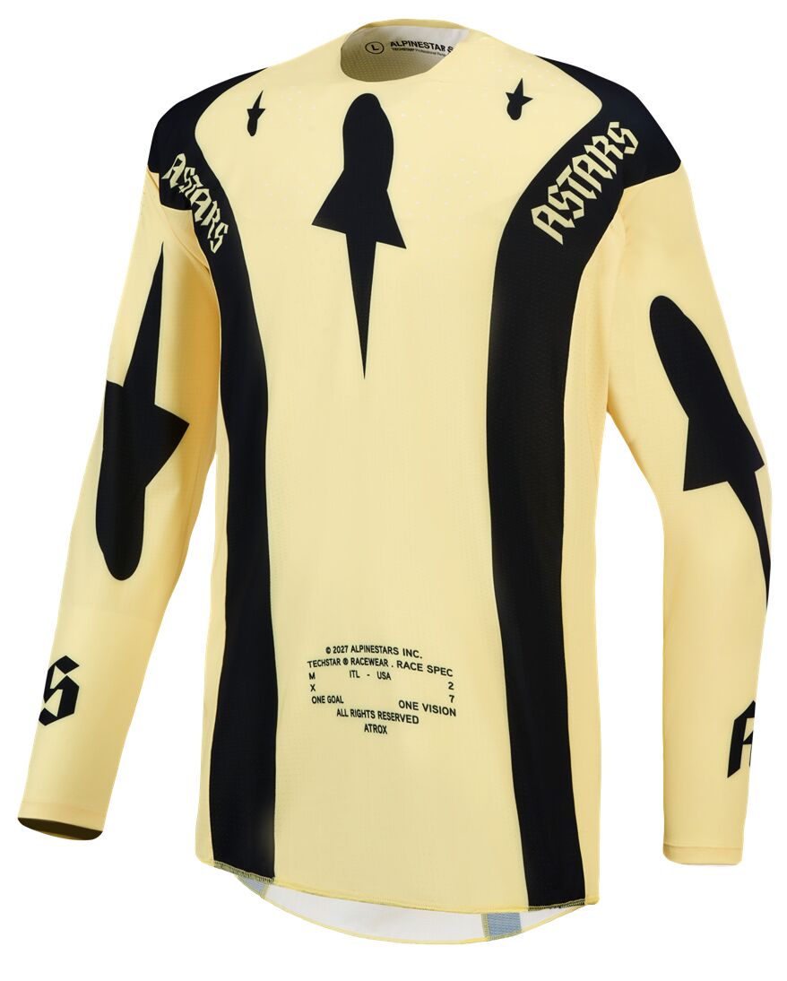 ALPINESTARS(MX) JERSEY TECHSTAR ATROX YL/BK 2X 3761527-526-2X