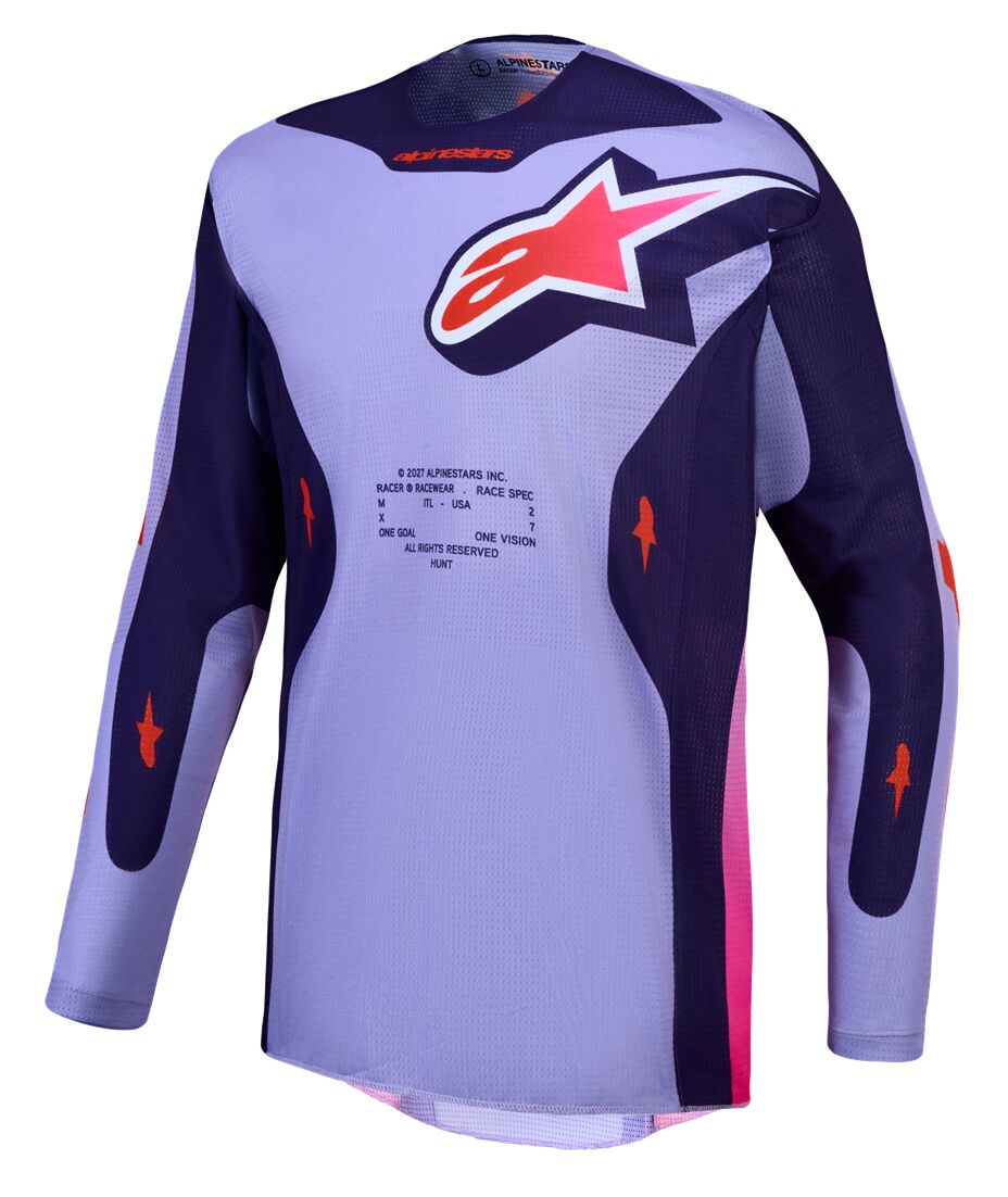 ALPINESTARS(MX) JERSEY RACER AIR HUNT VIO/PUR/ 3760627-3196-S