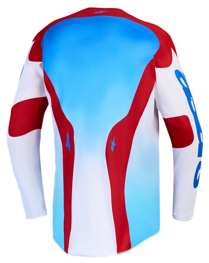 ALPINESTARS(MX) JERSEY RACER HUNT WHT/RED/BLU 3760727-2083-M
