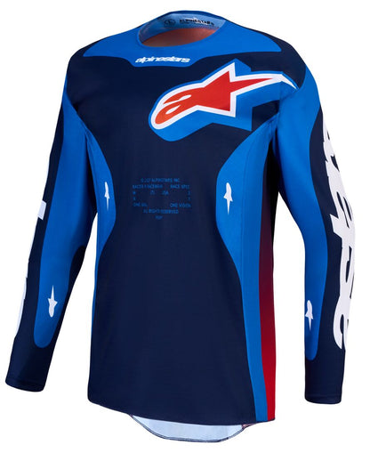 ALPINESTARS(MX) JERSEY RACER HUNT BLUE/RED S 3760727-7344-S