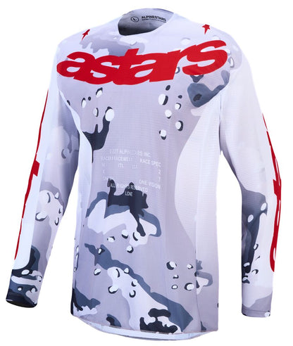 ALPINESTARS(MX) JERSEY RACER AIR LONE GY/CAM/W 3761027-9346-XL