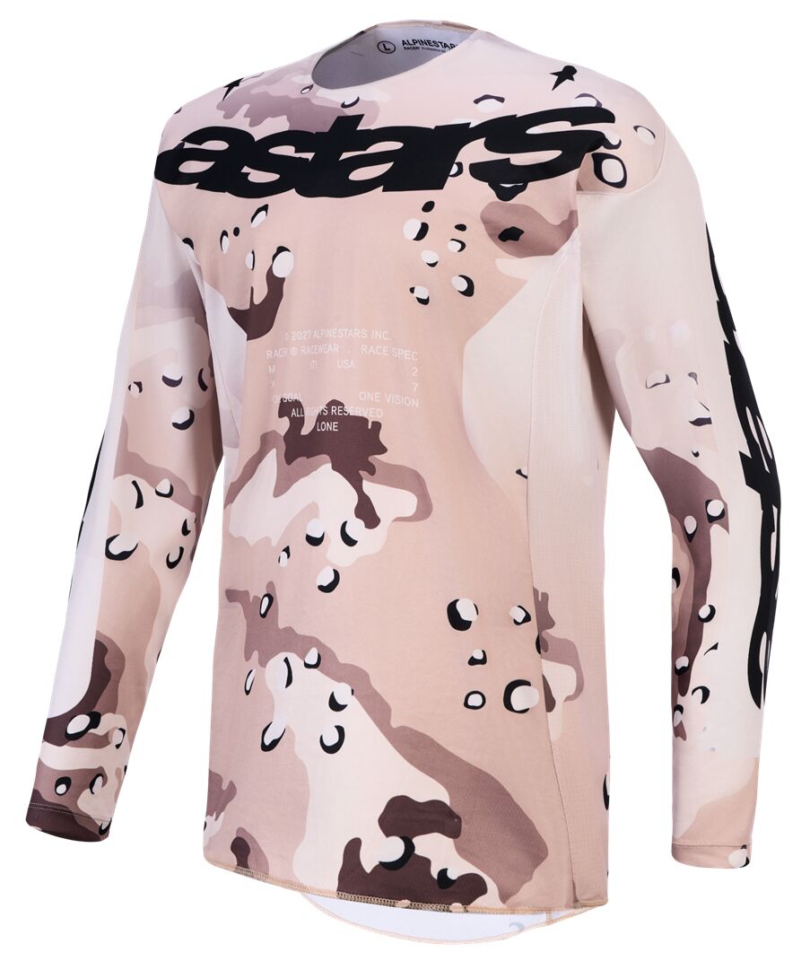 ALPINESTARS(MX) JERSEY RACER LONE CAMO/BLACK L 3760927-871-L