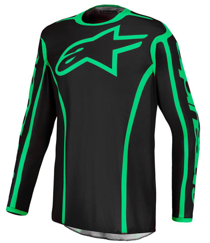ALPINESTARS(MX) JERSEY FLUID APEX V2 BLACK/GRE 3761227-1069-M
