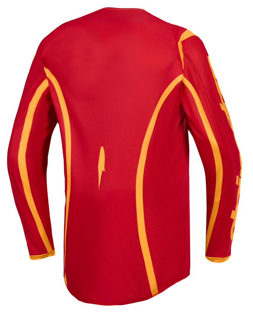 ALPINESTARS(MX) JERSEY FLUID APEX V2 RED/GLD M 3761227-3208-M