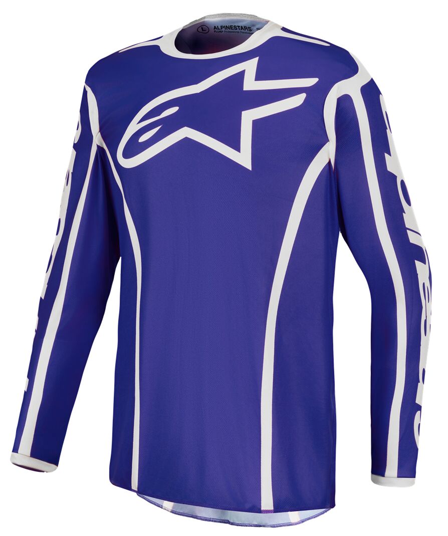 ALPINESTARS(MX) JERSEY FLUID APEX V2 BLUE/WHIT 3761227-7343-M