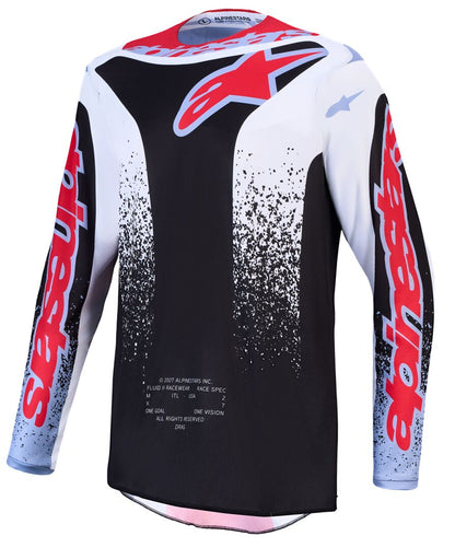 ALPINESTARS(MX) JERSEY FLUID DRAG BK/WH/BL/RD 3761327-1694-2X