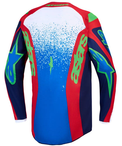 ALPINESTARS(MX) JERSEY FLUID DRAG BL/NV/RD/WH 3761327-7365-M