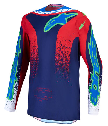 ALPINESTARS(MX) JERSEY FLUID DRAG BL/NV/RD/WH 3761327-7365-2X
