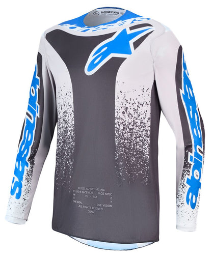 ALPINESTARS(MX) JERSEY FLUID DRAG GRY/LIL/BLU 3761327-9343-M