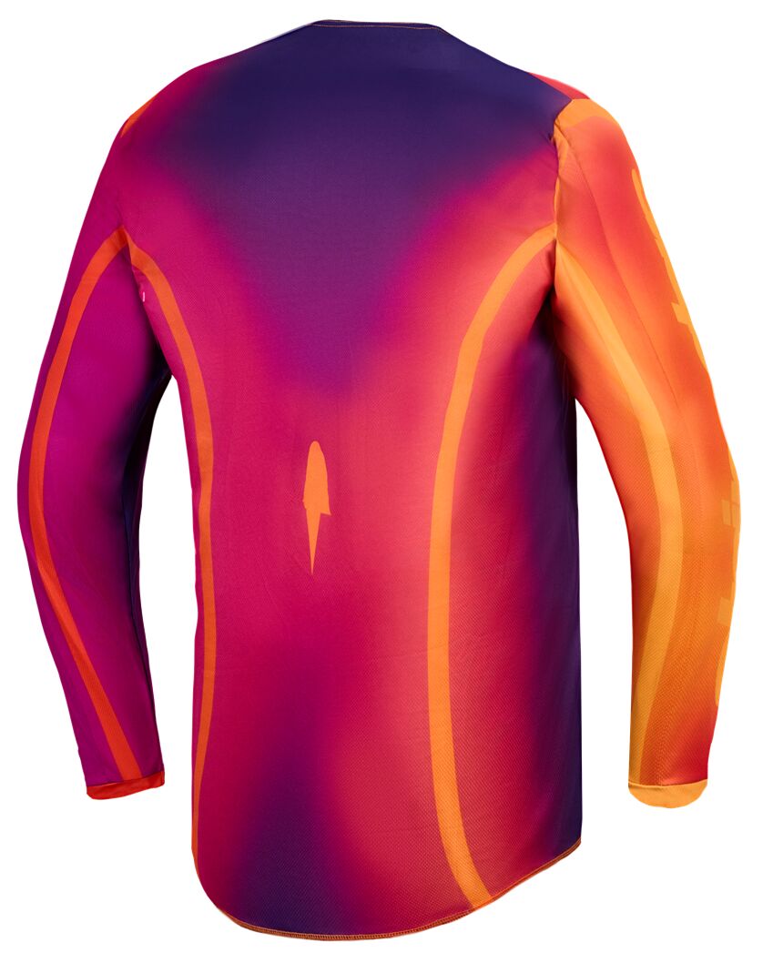 ALPINESTARS(MX) JERSEY FLUID KEPLER PUR/ORG S 3761727-3205-S
