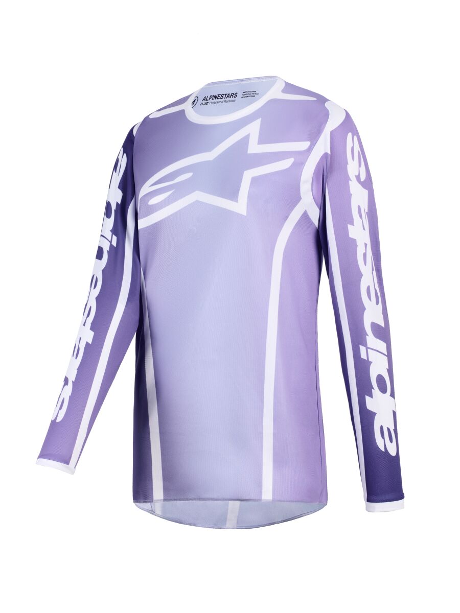ALPINESTARS(MX) JERSEY 4W FLUID APEX VIOLET/WHI XL 3781126-392-XL