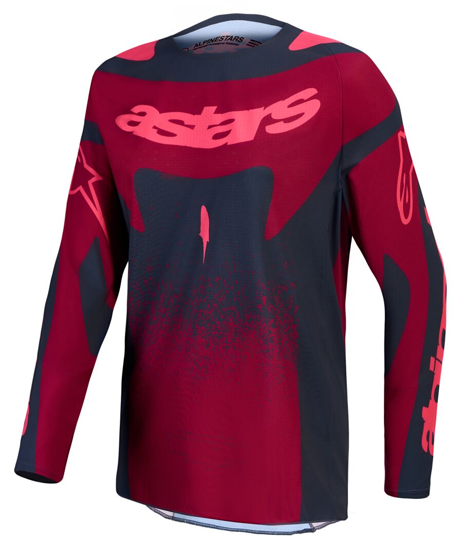 ALPINESTARS(MX) JERSEY 4W TECHSTAR SWAN CRIMSO 3780127-3207-XS