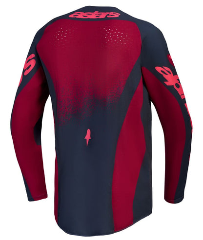 ALPINESTARS(MX) JERSEY 4W TECHSTAR SWAN CRIMSO 3780127-3207-XS