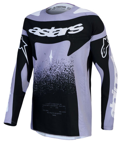 ALPINESTARS(MX) JERSEY 4W TECHSTAR SWAN VIOLET 3780127-3213-L