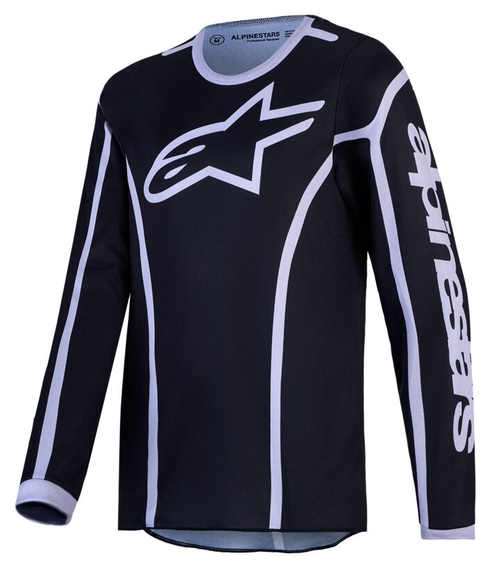 ALPINESTARS(MX) JERSEY YTH FLUID APEX V2 BLK/S 3770427-119-M