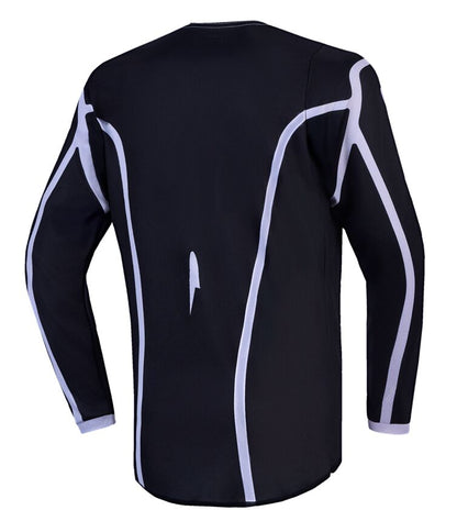 ALPINESTARS(MX) JERSEY YTH FLUID APEX V2 BLK/S 3770427-119-L