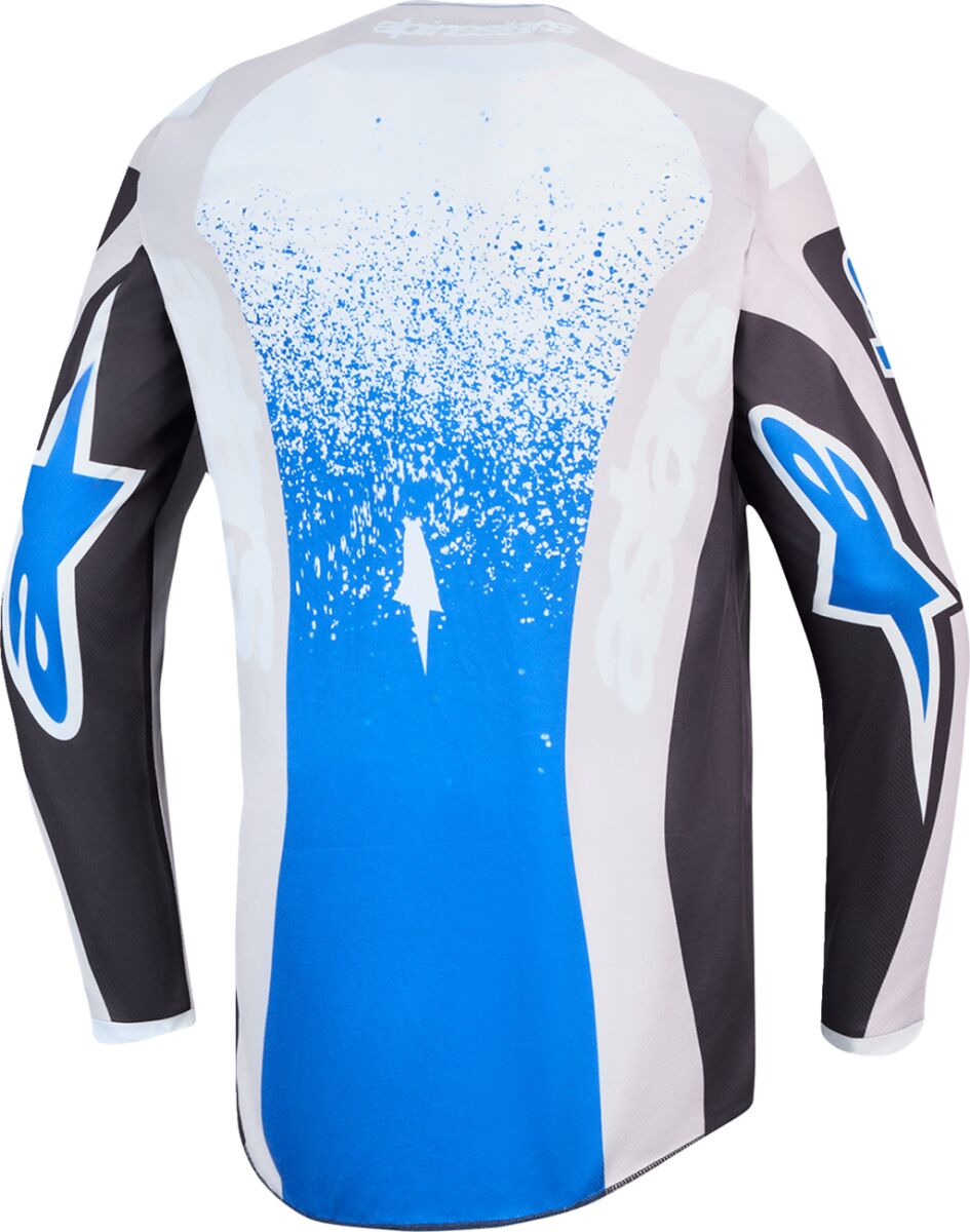ALPINESTARS(MX) JERSEY YTH FLUID DRAG GRY/LIL/ 3770527-9343-L