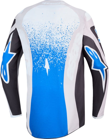 ALPINESTARS(MX) JERSEY YTH FLUID DRAG GRY/LIL/ 3770527-9343-L