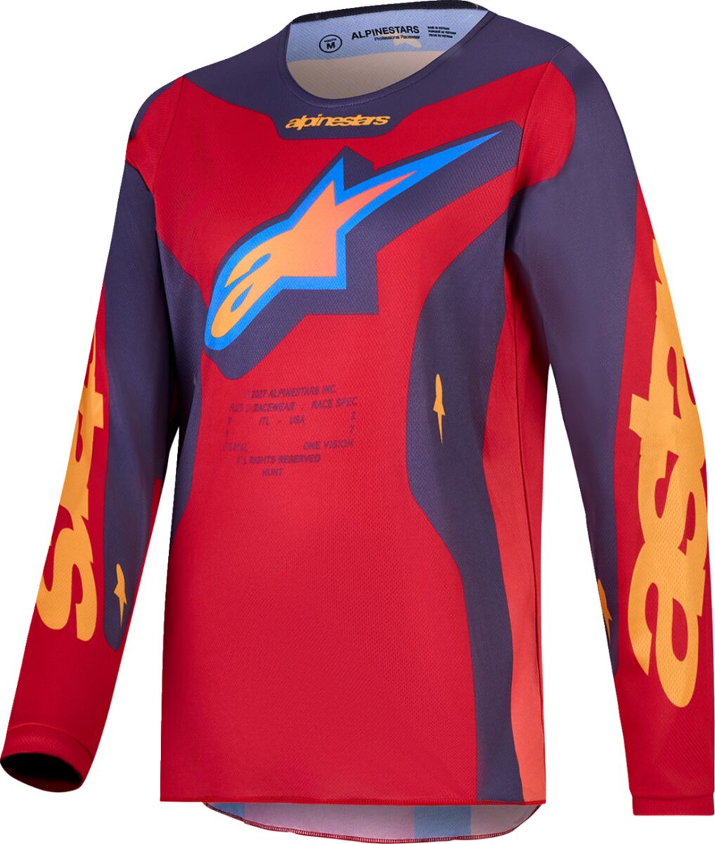ALPINESTARS(MX) JERSEY YTH FLUID HUNT RED/CORA 3770727-3204-S
