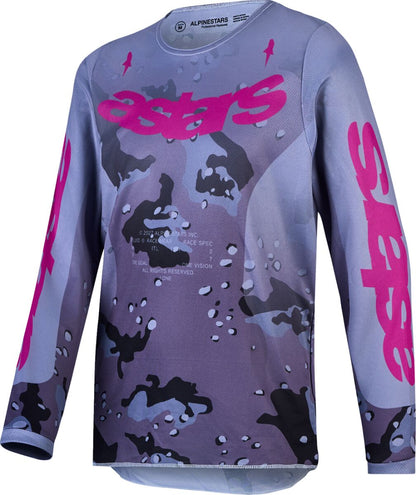 ALPINESTARS(MX) JERSEY YTH FLUID LONE GY/CAMO/ 3770927-9353-S