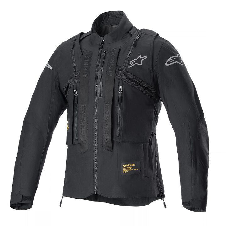 ALPINESTARS(MX) JACKET TECHDURA BLK/SILV 2X 3704524-1119-2X