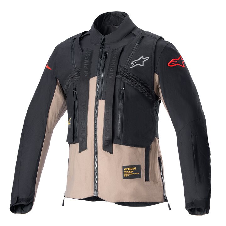 ALPINESTARS(MX) JACKET TECHDURA BLK/BR M 3704524-1286-M