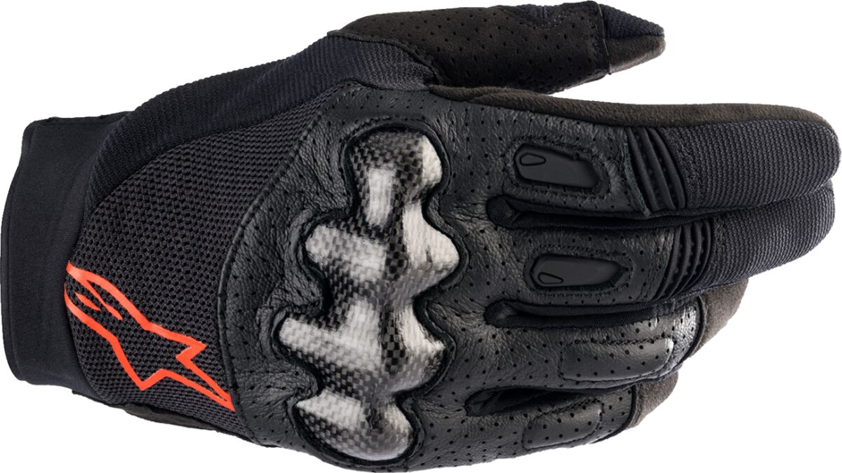 ALPINESTARS(MX) GLOVE MEGAWATT BLACK/RED S 3565023-1030-SM