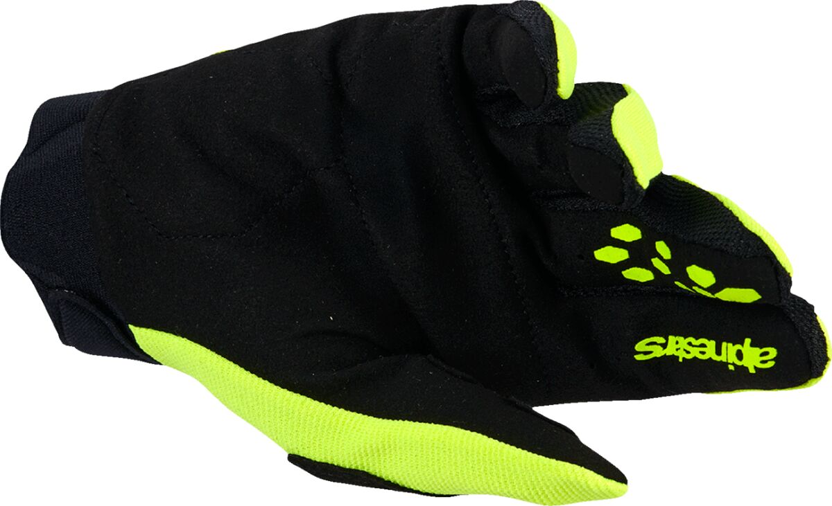 ALPINESTARS(MX) GLOVES MX FULL BORE V2 YL/FLUO/BLK S 3560426-551-S