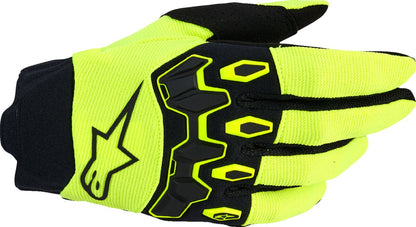 ALPINESTARS(MX) GLOVES MX FULL BORE V2 YL/FLUO/BLK XL 3560426-551-XL