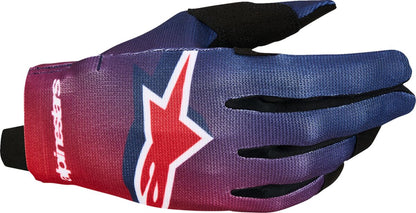 ALPINESTARS(MX) GLOVES RADAR RED/BLUE S 3561824-3218-S