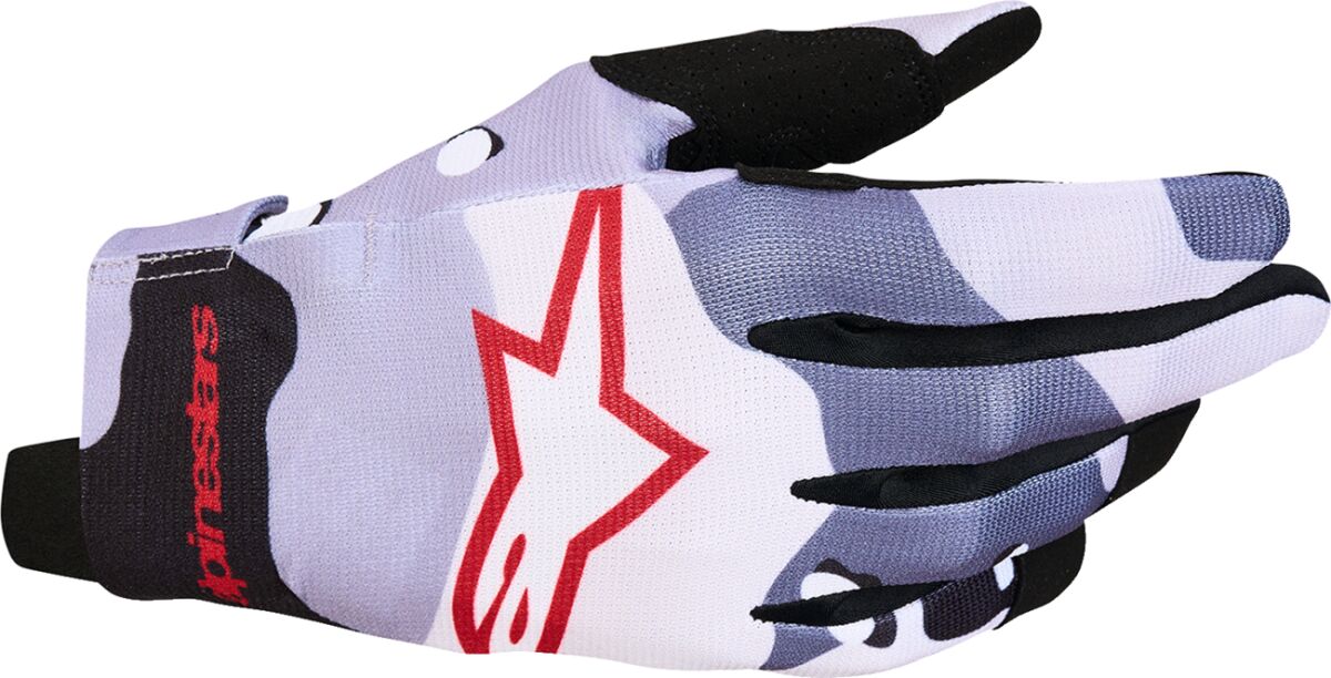 ALPINESTARS(MX) GLOVES RADAR GRY/RED/BLK XL 3561824-9347-XL