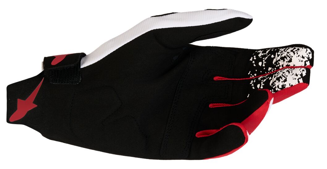 ALPINESTARS(MX) GLOVES TECHSTAR BLK/WHT/RED XL 3560125-1231-XL