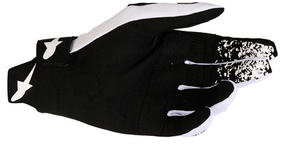 ALPINESTARS(MX) GLOVES TECHSTAR WHITE/BLACK 2X 3560125-21-2X
