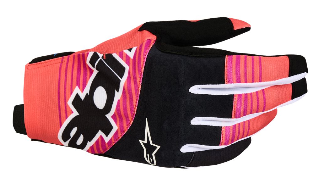 ALPINESTARS(MX) GLOVES TECHSTAR CRL/BLK/FUS M 3560125-3217-M