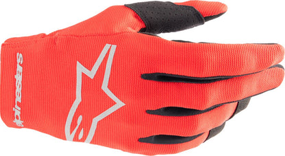 ALPINESTARS(MX) GLOVE YTH RADAR RED/SL L 3541824-385-L