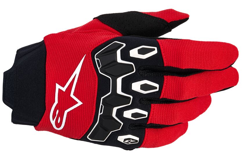 ALPINESTARS(MX) GLOVES YTH FULL BORE V2 RED/BLACK XXS 3540226-3031-XXS