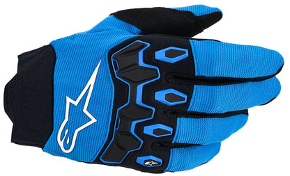 ALPINESTARS(MX) GLOVES YTH FULL BORE V2 BLUE/BLK XS 3540226-7284-XS