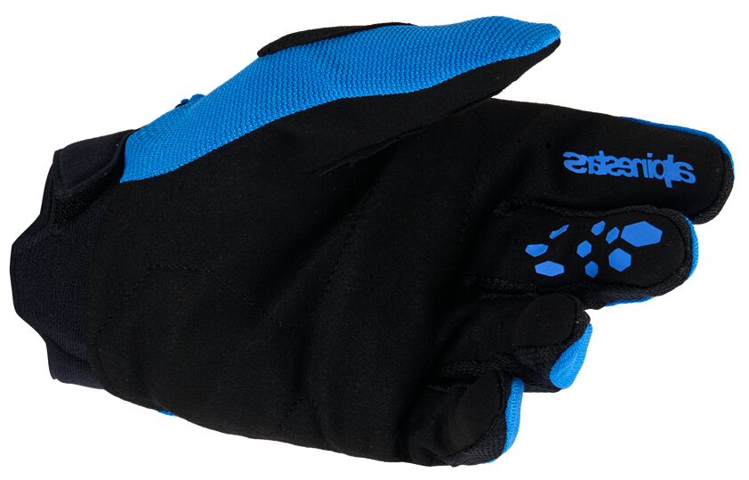 ALPINESTARS(MX) GLOVES YTH FULL BORE V2 BLUE/BLK L 3540226-7284-L