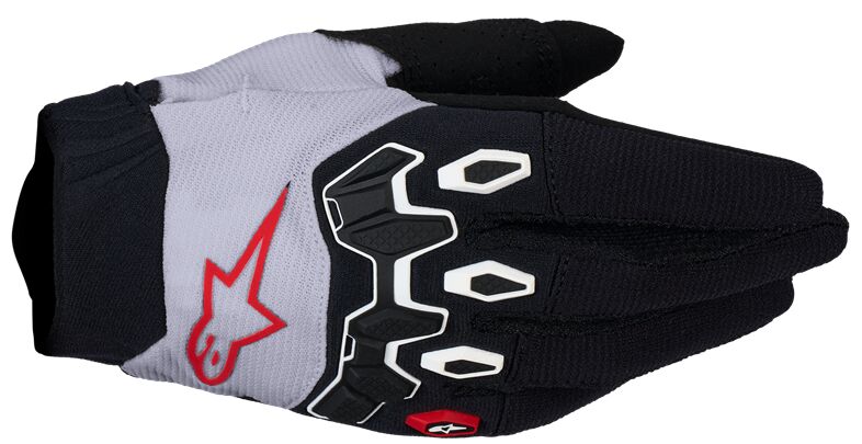 ALPINESTARS(MX) GLOVES YTH FULL BORE BLK/LIL 2 3540226-1696-2XS