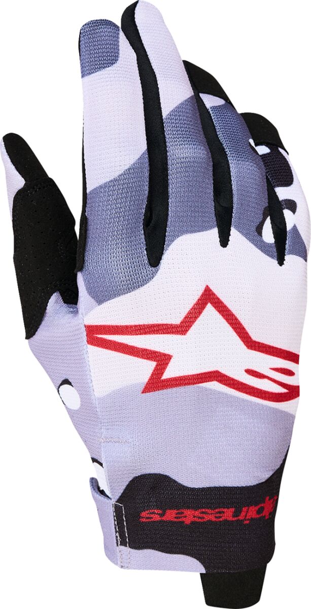 ALPINESTARS(MX) GLOVES YTH RADAR GRY/LIL/BLK S 3541824-9347-S