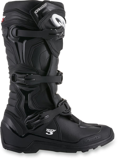 ALPINESTARS(MX) TECH 3 ENDURO BOOTS BLACK 13 2013118-10-13