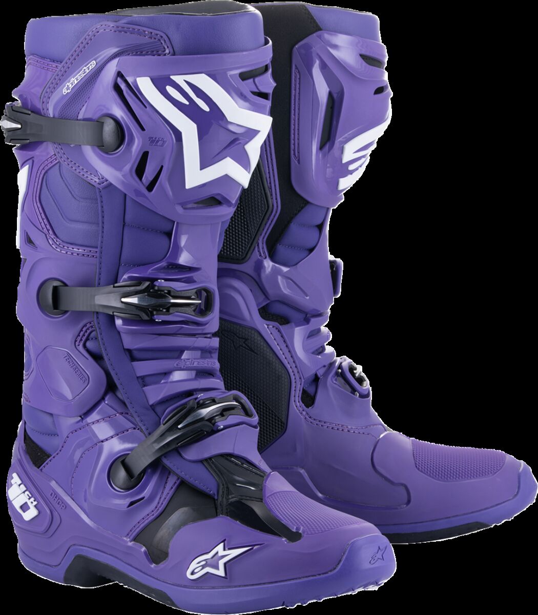 ALPINESTARS(MX) BOOT TECH 10 PURPL/BLK 14 2010020-394-14