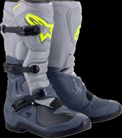ALPINESTARS(MX) BOOT TECH3 GRAY/GRAY 7 2013018-9069-7