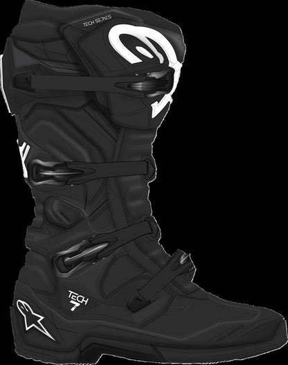 ALPINESTARS(MX) BOOT TECH 7 BLACK 10 2012025-10-10