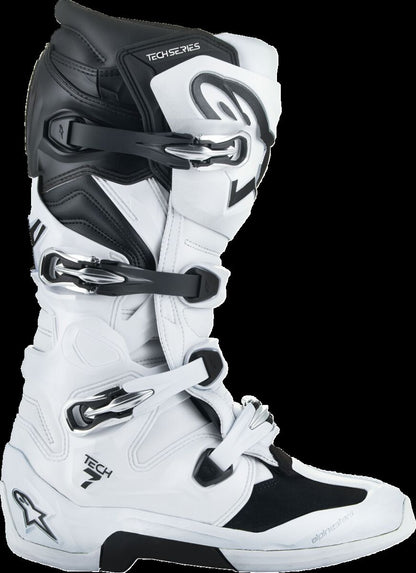 ALPINESTARS(MX) BOOT TECH 7 WHITE/BLACK 16 2012025-21-16